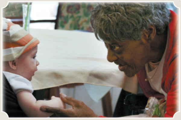 Lucinda and Baby Amelia